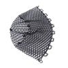 Rubber Fishing Net Replacement Transparent Black Collapsible Fishing Landing Net