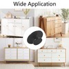 PDETVEO 16PCS Self-Stick Drawer Knobs Pull Handle, Handle Helpers for