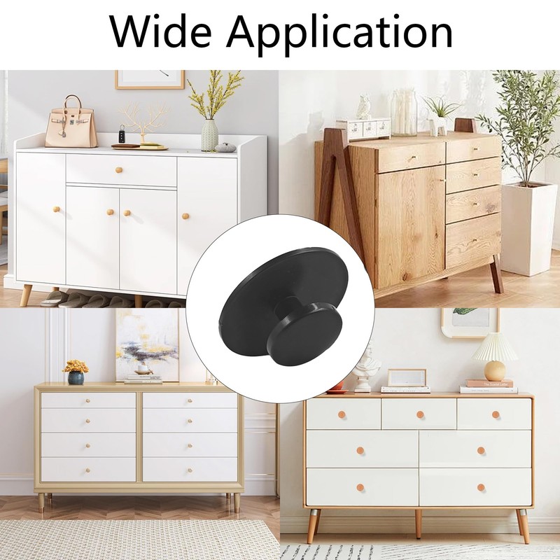 PDETVEO 16PCS Self-Stick Drawer Knobs Pull Handle, Handle Helpers for