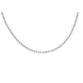 Tuscany Silver Diamond Cut Belcher Chain Necklace of 46 cm/18-inch