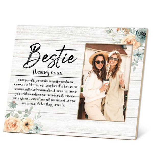 TIRYWT Best Friend Picture Frame, Gifts For Bestie, Long Distance