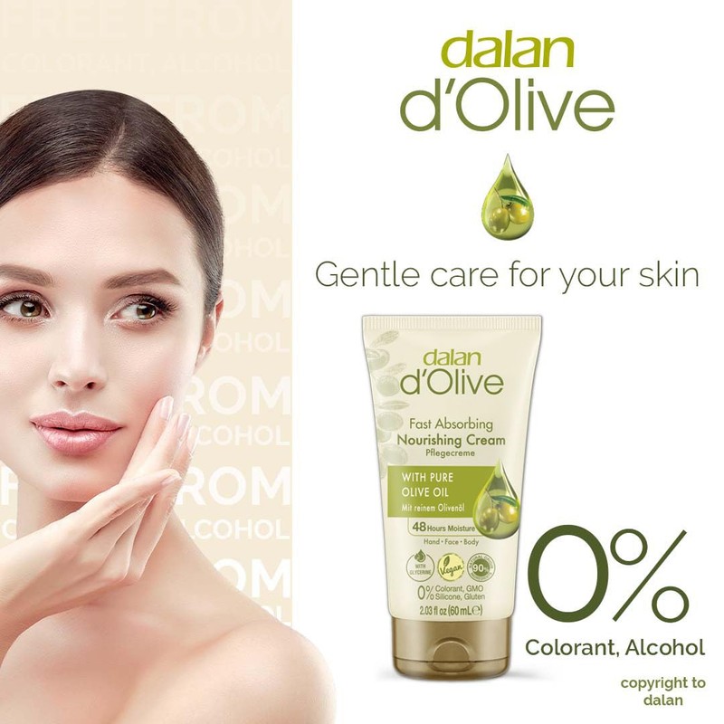 Dalan d'Olive Hand and Body Cream 60 ml Set of