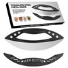 KUONIIY Pizza Cutter, Bicycle Pizza Cutter Wheels Dual Stainless Steel