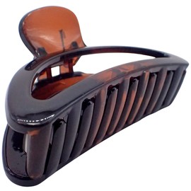 Topkids Accessories Open Hair Claw Clips for Women and Girls, Hair Accessories for Women, Large Hair clips, Hair Styling Tools, Hair Clips Women, Large Claw clips (Arch Tort)