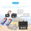 12V 250A Winch Solenoid Relay Contactor + 2pcs Wireless Winch