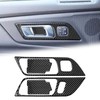 BLAKAYA Compatible with 2024 2025 Ford Mustang Carbon Fiber Door