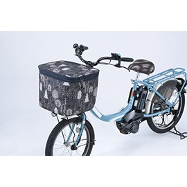 Kawasumi NET-101D 2-Tier Front Basket Cover Cat Night