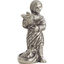 DANFORTH – Innkeepers Son Nativity Figurine – Hand-cast Pewter Nativity Statue – Made in USA