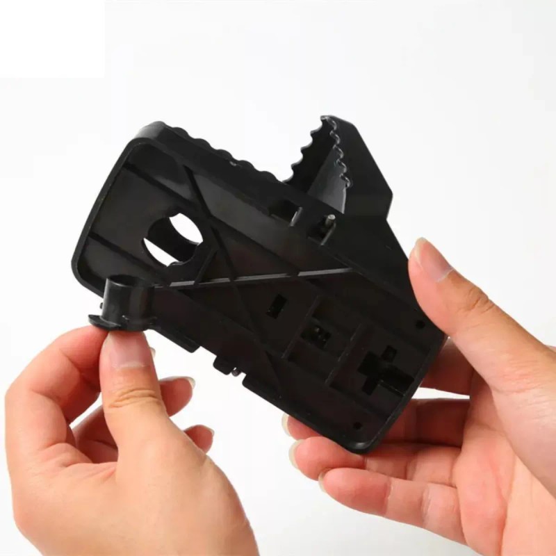 Nu Labs Trampa Para Ratones Ratas De Golpe Reutilizable Sensible