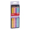 APLI 18059 Jumbo Pastel Colouring Pencils Assorted Box of 6