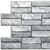 Dundee Deco Grey Faux Old Brick PVC 3D Wall Panel,