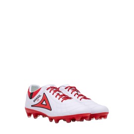 Pirma Soccer Cleats - Style 3052 Skin Gamer/Leather, White/Red, 11.5