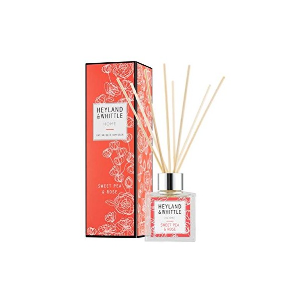 Heyland & Whittle Home Sweet Pea & Rose Diffuser 100ml
