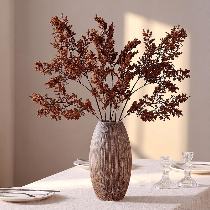 Luinabio 3 Pcs 44 Inch Faux Fall Branches for Vase,