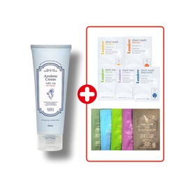 Miel Azulene Cream 200ml Trouble Sensitive Soothing Cream Toner Serum Cream 3 Type Set / 미엘 아줄렌크림200ml 트러블 민감 진정크림 토너 세럼 크림 3종 세트