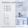 ECOELER Dimmer Switch, Single Pole/3-Way LED Rocker Dimmer Light Switch