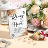 Bucherry Bridal Shower Games with Rings Funny Ring Hunt Games