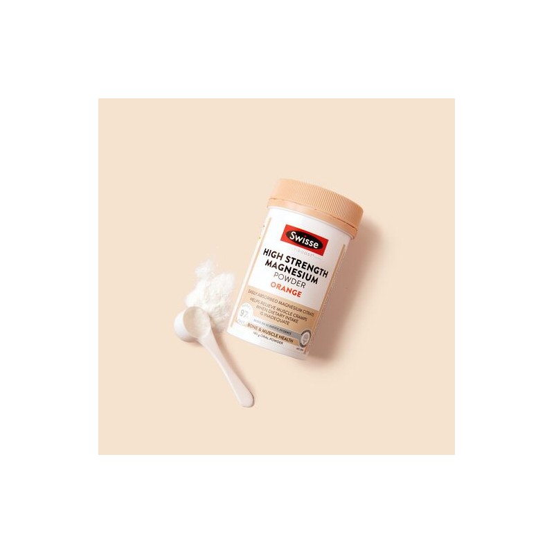 Swisse Ultiboost High Strength Magnesium Powder Orange 180g