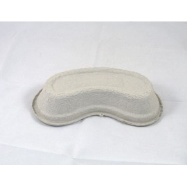 10 Disposable Cardboard Pulp Kidney Dish Bowls Hospital Style