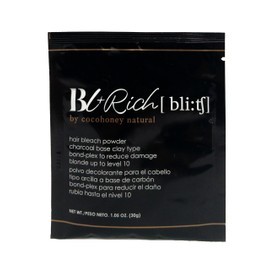 Hair Lightener Powder 10 Level Flash Lightener for Dark Blonde Hair Salon Quality Safe (1.05oz (Pack of 1))