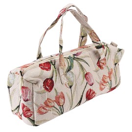 Knitting Storage Bag - Household Fabric with Floral Design for Makeup & Craft Accessories