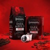 Community Coffee Dark & Bold Intense Blend 72 Count Coffee