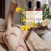 Dúo De Aceites Orgánicos Para Masaje Corporal Con Vitamina E