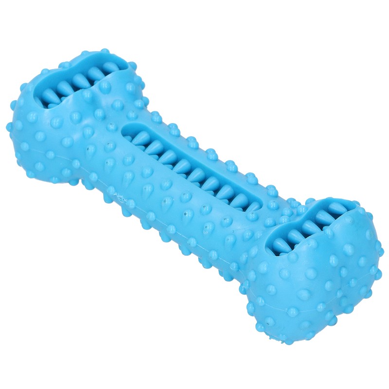 TPR Dog Teeth Cleaning Chew Toy Food Dispenser Brushing Stick