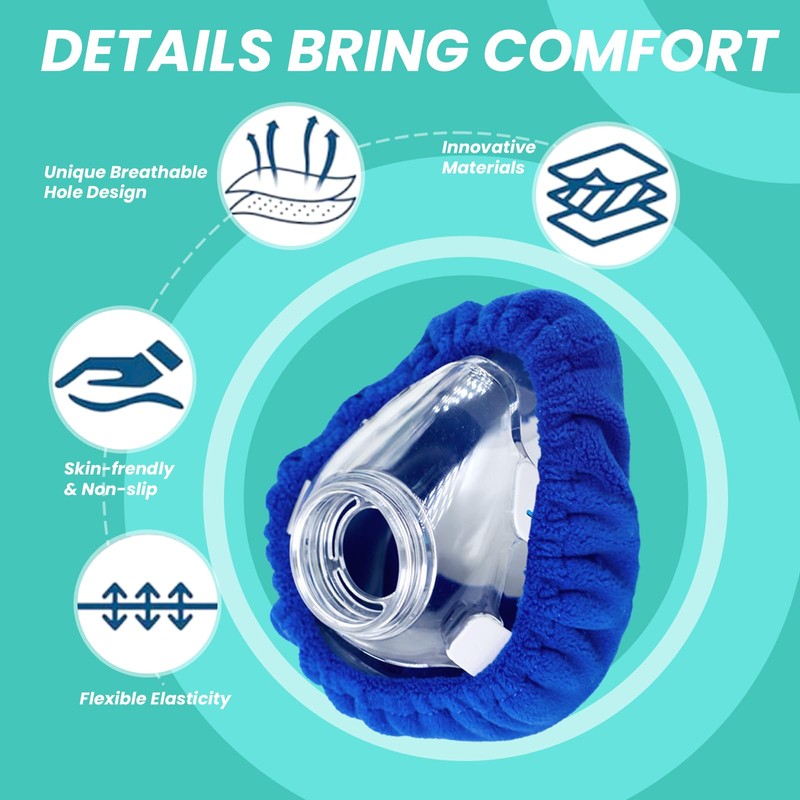 NATAKU 6-Pack Medium CPAP' Mask Liners Complitable for Resmed F20