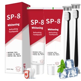 Sp-8 Probiotics Whitening Toothpaste, Sp-8 Probiotic Toothpaste, Sp 8 Probiotic Toothpaste Whitening, Sp8 Toothpaste, Sp-8 Toothpaste Ultra Whitening Toothpaste Fresh Breath (2pcs*100g)