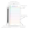 Friendly Fox Magnetic Notepad, 1 x Magnetic Fridge Pad with
