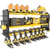 KAFAHOM Power Tool Organizer，Large 8 Drill Holder Wall Mount ，Heavy