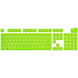 Mechanical Keyboard Keycaps, 104-Key ABS Key Caps (Green)
