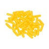 uxcell 50pcs Rubber End Caps 3mm(1/8 inch) ID Vinyl Cap
