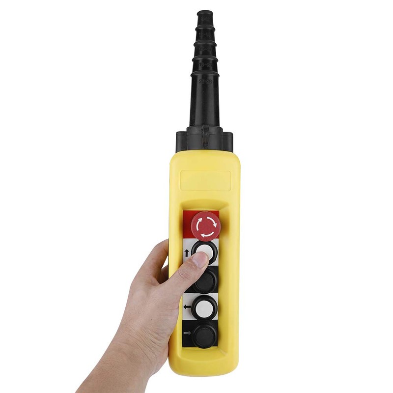 4 Directions Hoist Push Button Switch, 4 Buttons Crane Lifting