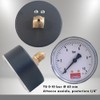 Schläfer 0930160 Hydraulic Pressure Gauge Rear 1/4 Inch Axial Connection