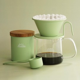 Carita #04166 Earth Series MORI Coffee Dripper Wave Series, Stainless Steel, For 1-2 People, Earth Series, Morita WDS-155, Made in Japan, Made in Japan