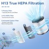 4 Pack YARIKI P60 Air Purifier Replacement Filters,Compatible with TPLMB/YARIKI
