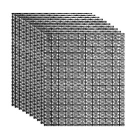 Anti-Static Bag, Grid Antistatic Bag, Reusable, Motherboard Antistatic Bag, HDD SSD Storage, Host Board, Shield Bag, Non-Toxic PET Large ESD Anti-Static Bag, 11.8 x 15.7 inches (300 x 400 mm) (Set of