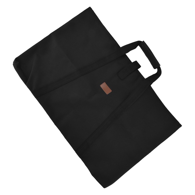 Folding Table Storage Bag Sponge Interlayer Waterproof Oxford Cloth Black