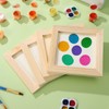 Toddmomy 10 Pcs Unfinished Wood Picture Frames Craft Frames DIY