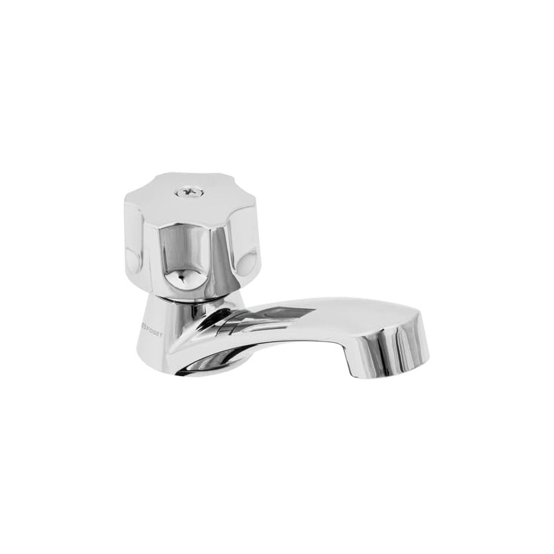 Foset Basic MP-142, Llave plástica individual para lavabo maneral hexagonal