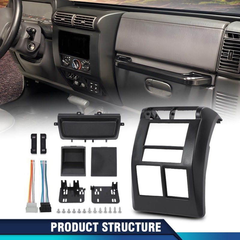 PIT66 DashBoard Bezel Trim Dash Panel Cover Cluster Bezel Compatible