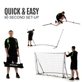 QUICKPLAY KICKSTER Portable Soccer Goal 5x3'