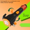 Hand Crank Flashlight Rechargeable LED Flashlights with SOS Alarm Emergency