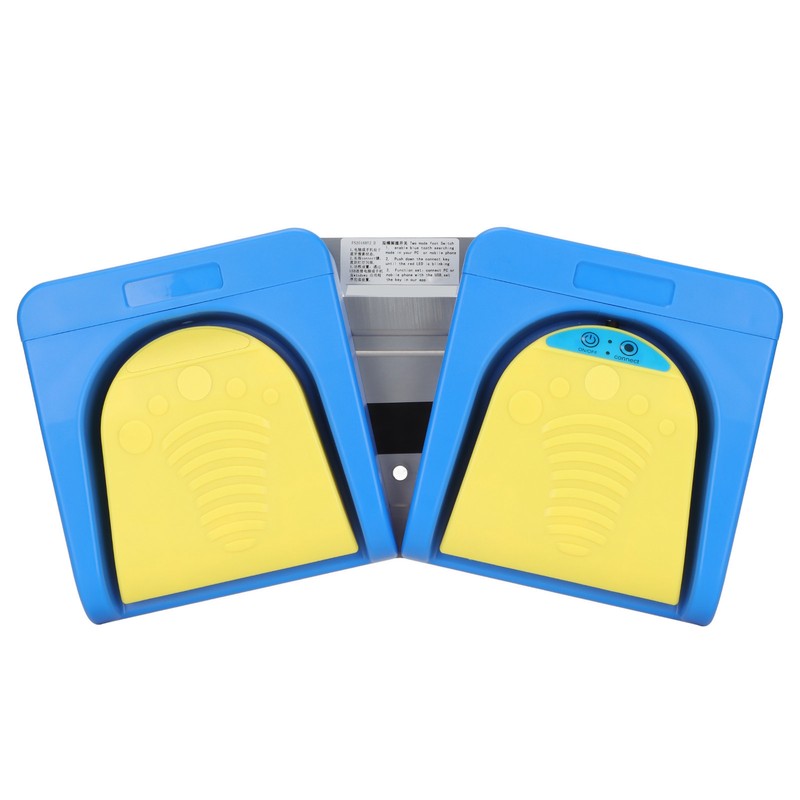 USB Foot Pedal Wireless Dual Mode 2 Position 2 Mechanical