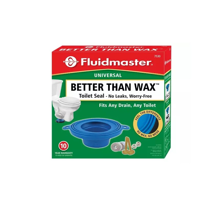 georglasko_8 Wax Free Toilet Seal Bowl Gasket Fit Any Drain