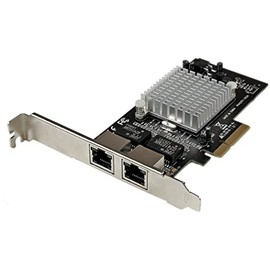 StarTech.com 2 Port PCIe Network Card - RJ45 Port - Intel i350 Chipset - Ethernet Server/Desktop Network Card - Dual Gigabit NIC Card (ST2000SPEXI)