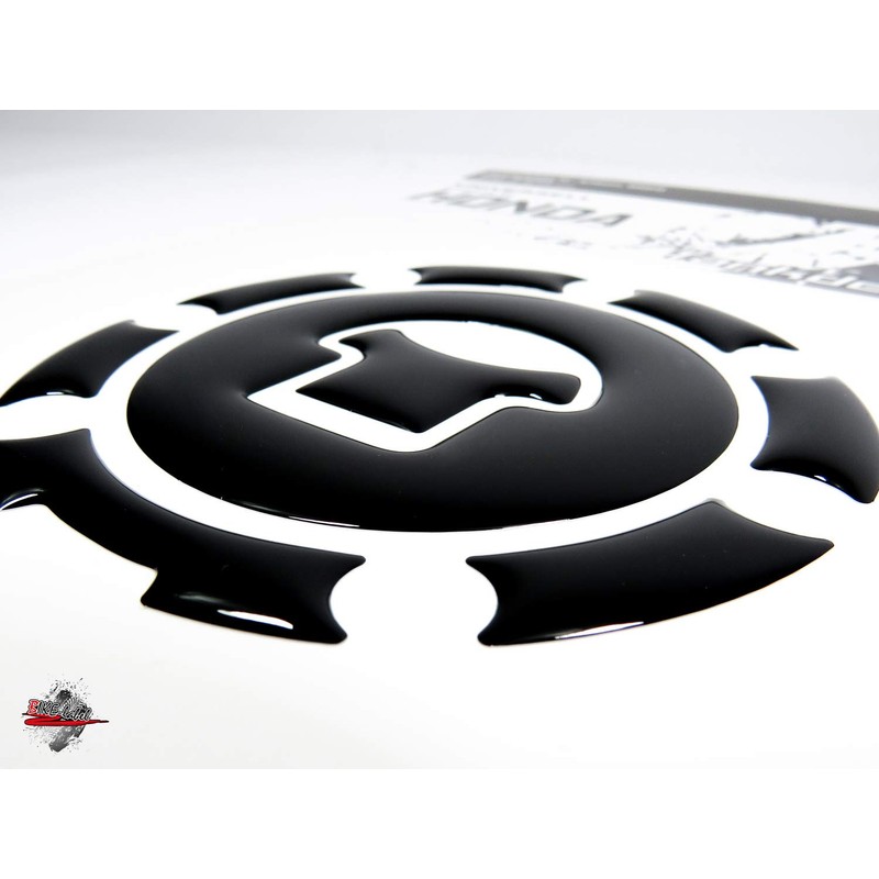 BIKE-label Tank Pad Fuel Cap Pad Black Compatible with Honda