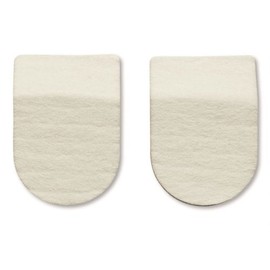 HAPAD Heel Pads, 2-1/2 x 3/16 inch, pack of 3 pairs by HAPAD